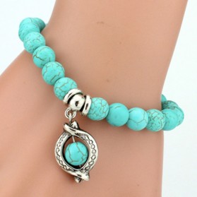 Bracelet Turquoise avec "Boule"