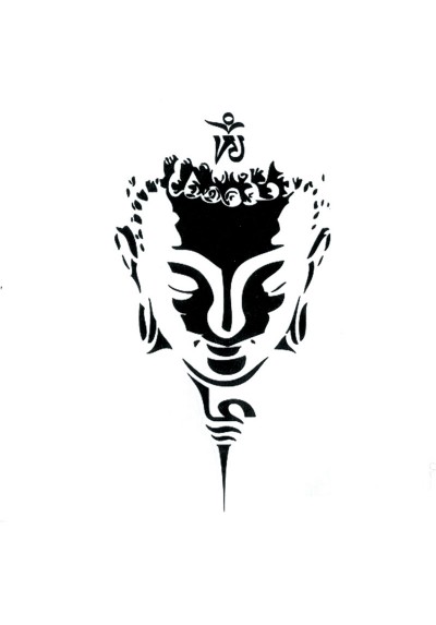 Tatouage Ephémère Temporaire Bouddha 