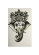 Tatouage Temporaire Ephémère Elephant Indien