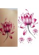 Tatouage Temporaire Ephémère Fleur Lotus Rose